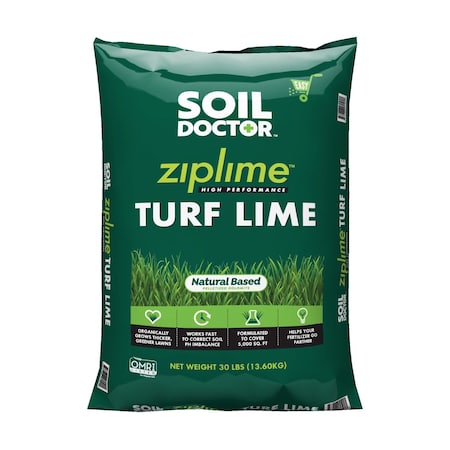 Yard Right Soil Doctor Ziplime Organic Dolomite Lime 5000 sq ft 30 lb 54051101